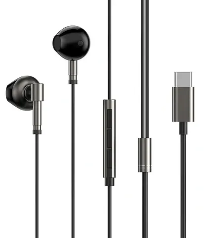Наушники Wiwu Earbuds Type-C Jack Wired EB316