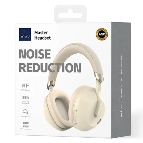 Беспроводные накладные наушники Wiwu Master Headset TD-09
