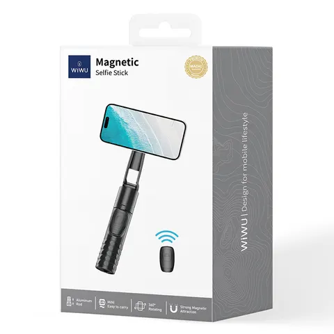 Монопод-трипод Wiwu Magnetic Selfie Stick Wi-SE014