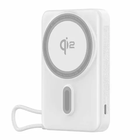 Внешний аккумулятор Wiwu Mag Pro Qi2.0 Magnetic Power Bank 10000mAh