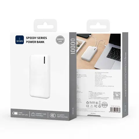 Внешний аккумулятор Wiwu Speedy Series Power Bank 10000mAh