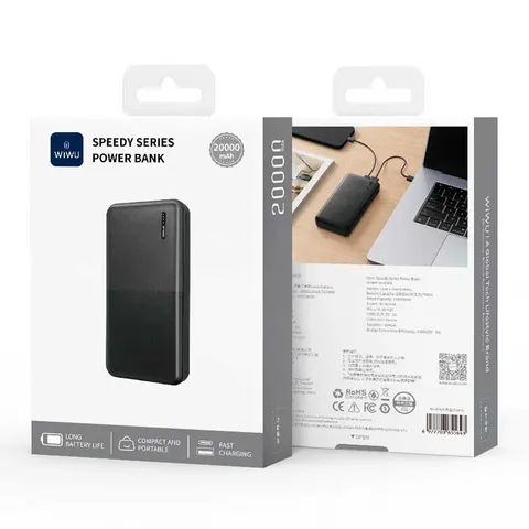 Внешний аккумулятор Wiwu Speedy Series Power Bank 20000mAh