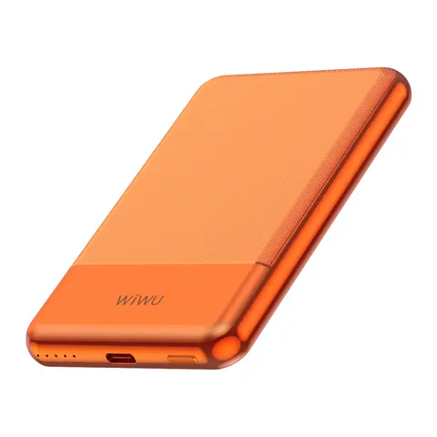Внешний аккумулятор Wiwu Silver Seraph Alloy Unibody Power Bank 5000 mAh