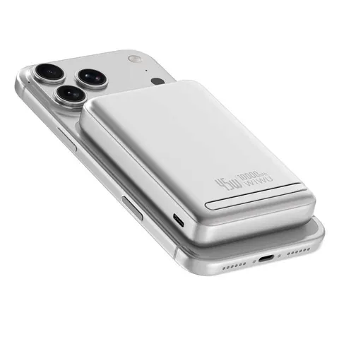 Внешний аккумулятор Wiwu Mag Pro Qi2 Power Bank 10000mAh Wi-P090