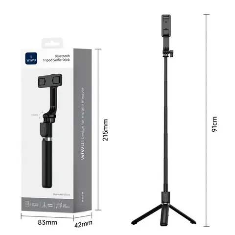 Монопод-трипод Wiwu Warrior Selfie Stick Tripod Wi-SE018