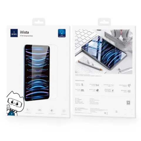 Защитное стекло Wiwu iVista iP HD Tempered Glass for iPad 10.9/11