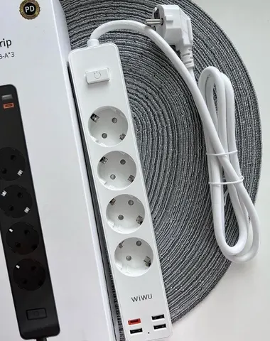 Удлинитель Wiwu Power Strip USB-C*1+USB-A*3 PD 20W