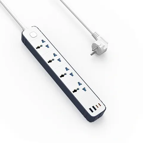 Удлинитель Wiwu 8 in 1 Power Strip 2C+2A+4AC Wi-S007
