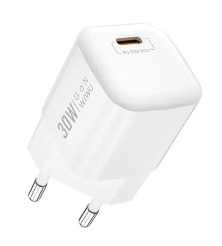 Зарядное устройство Wiwu Nano GaN + PD Fast Charger 30W Wi-U006
