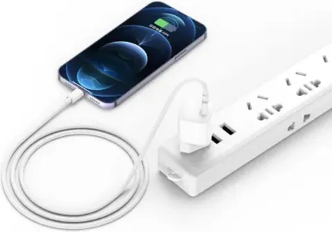 Зарядное устройство Wiwu nano GaN PD Fast Charger USB-C to IP Cable Wi-U006 30W