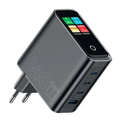 Зарядное устройство Wiwu Voyager 140W PD/QC GaN Fast Charger (Wi-G028)