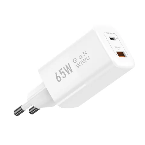 Зарядное устройство Wiwu Nano GaN PD + QC Fast Charger Wi-U012 65W