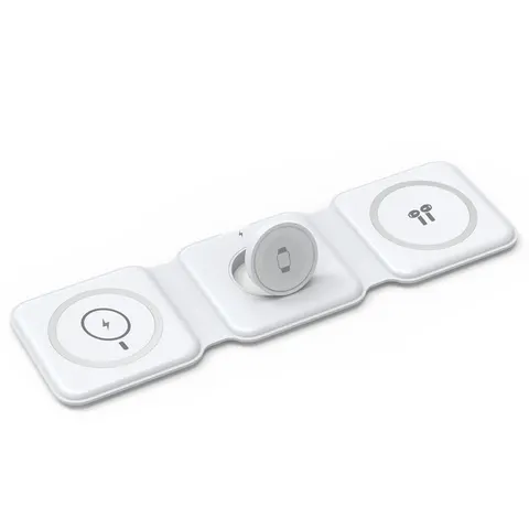 Беспроводное зарядное устройство Wiwu Power Air 3 in 1 Wireles Charger M6