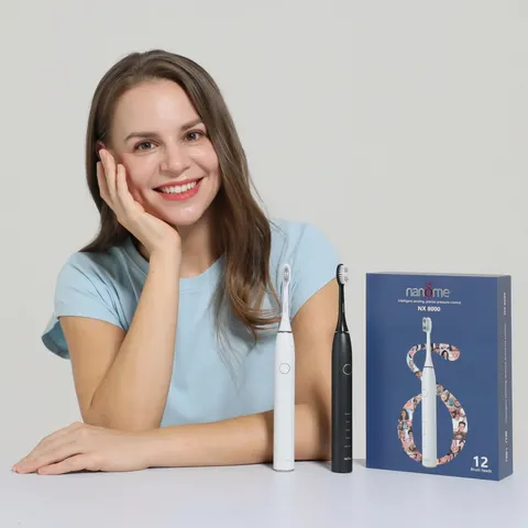 Электрическая зубная щетка Xiaomi Nandme NX8000 Smart Sonic Electric Toothbrush (Brush Head*2)