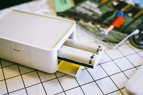 Цветная лента и фотобумага для фотопринтера Xiaomi Mijia Photo Printer