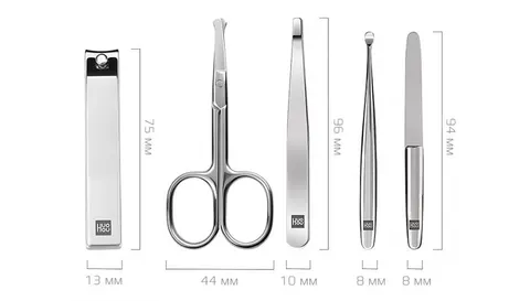 Маникюрный набор HuoHou Stainless Steel Nail Clippers Suit