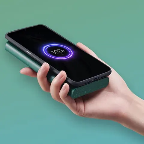 Внешний аккумулятор с функцией беспроводной зарядки ZMI 10000mAh Wireless Charging USB-C Power Bank