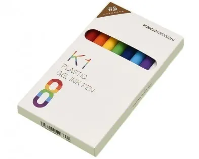 Набор гелевых ручек Xiaomi Kaco Green Alpha Letter Gel Pen K1