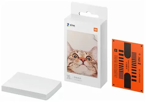 Бумага для фотопринтера Xiaomi Mijia Pocket AR Photo Printer 20шт