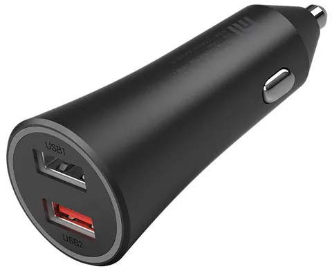 Автомобильное зарядное устройство Mi с двумя USB-портами (37Вт)