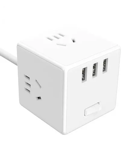 Разветвитель Xiaomi Mijia Rubiks Cube Converter Wireless Edition