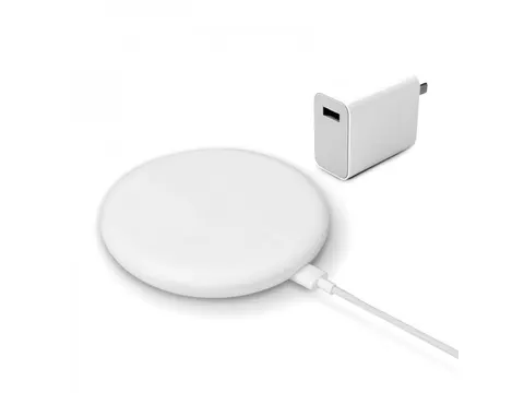 Беспроводная зарядка Xiaomi Wireless Charger 20W (с проводом, с блоком зарядки)