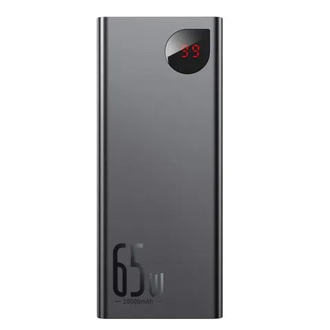 Внешний аккумулятор Baseus Adaman Metal Digital Display Quick Charge Power Bank 20000 mAh 65W