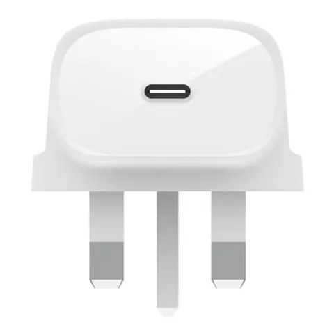 Зарядное устройство Belkin Boost Charge 30W Wall Charger with PPS+USB-C to Lightning Connector