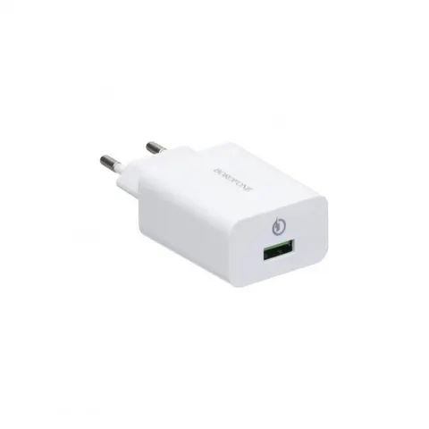 Зарядное устройство Borofone QC 3.0 Micro-USB (BA21A)
