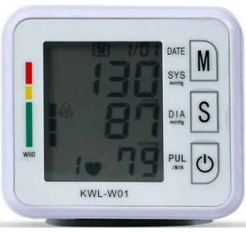 Портативный тонометр на запястье Electronic Blood Pressure Monitor