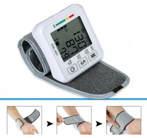 Портативный тонометр на запястье Electronic Blood Pressure Monitor