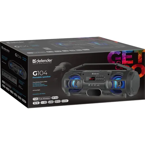 Портативная колонка Defender G104 12 Bт