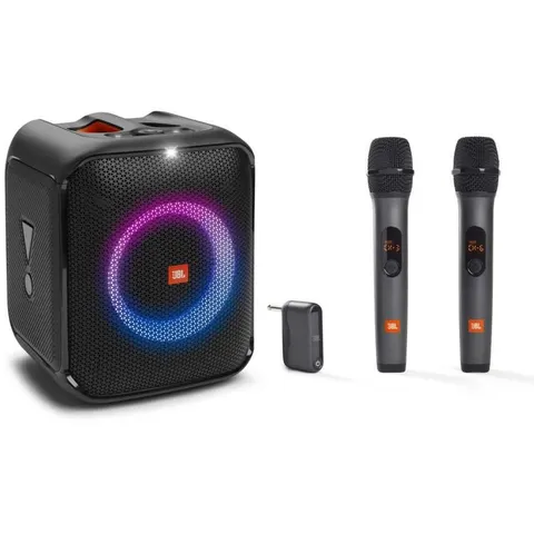 Портативная колонка JBL PartyBox Encore Essential with Double Mic