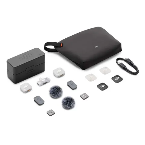Беспроводной микрофон DJI Mic Mini 2 gen DMMR01 - 2 person For Mobile