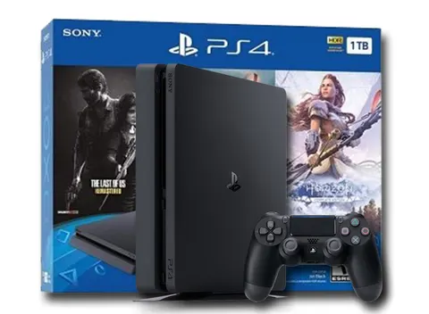 Игровая приставка Sony PlayStation 4 Slim 1TB + игры