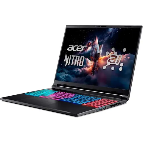 Ноутбук Acer Nitro V 16S AI Gaming Laptop 16" WUXGA IPS 180Hz AMD Ryzen 7 260/ GeForce RTX 5060 8GB (16GB+512GB SSD)