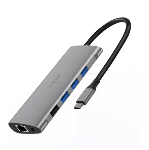 Адаптер-переходник Wiwu Alpha Type-C to 11 in 1 USB-C Hub (A11 in 1)