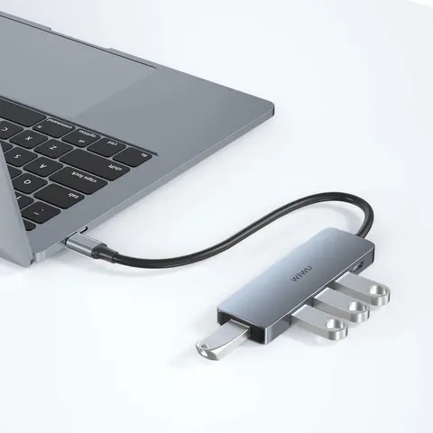 Адаптер-переходник Wiwu Alpha 5 in 1 USB-C Hub A541BC