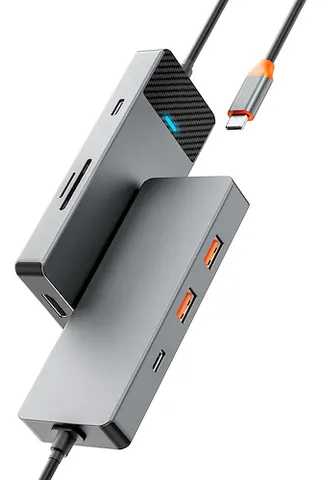 Адаптер-переходник Wiwu Linker 7 in 1 USB-C HUB A721HD