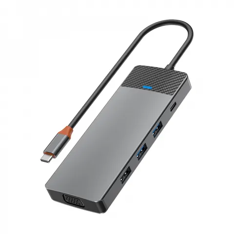 Адаптер-переходник Wiwu Linker 9 in 1 USB-C HUB