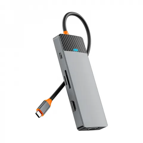 Адаптер-переходник Wiwu Linker 9 in 1 USB-C HUB
