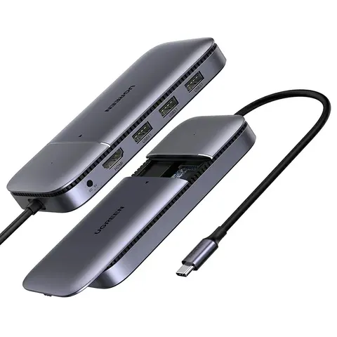 Адаптер Ugreen USB-C Universal Dock Station 40112