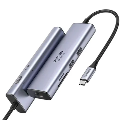 Универсальный адаптер UGreen Dock Adapter  7 в 1 4K (CM512/60515)