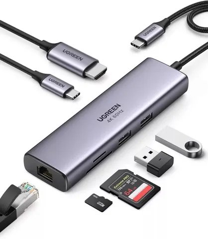 Универсальный адаптер UGreen Dock Adapter (CM512/90568)