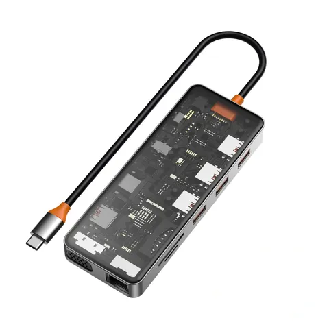 Адаптер-переходник Wiwu Cyber Hub 11 in 1 USB-C Hub