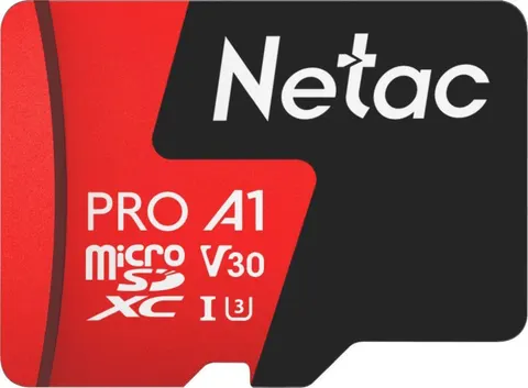 Флешка Netac Micro SDXC P500 64GB V30 A1