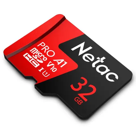 Флешка Netac Micro SDXC P500 32GB V10 A1