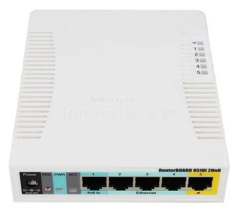 Роутер Wi-Fi MikroTik RB951Ui-2HnD