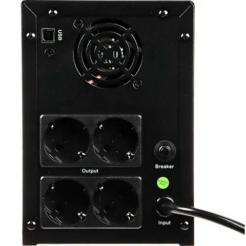 Источник бесперебойного питания (3000 Вт) UPS HIKVISION DS-UPS3000/EU/MA 3000VA 4*Output Socket