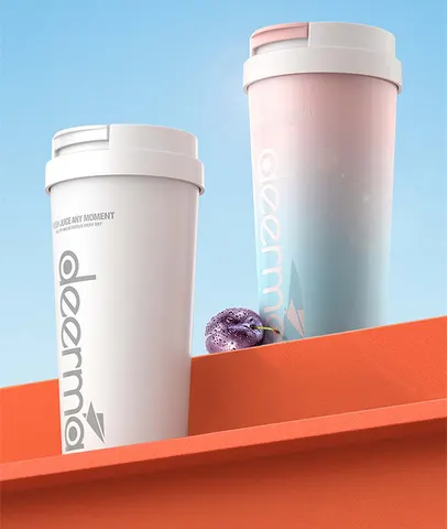 Портативный блендер Deerma Insulation Juice Cup